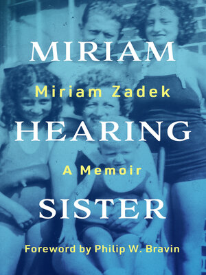 cover image of Miriam Hearing Sister